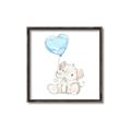 Picture of Heart Balloon Elephant _GroupedProduct_Square_Mini_ _GroupedProduct_Square_Canvas_Framed_