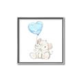Picture of Heart Balloon Elephant _GroupedProduct_Square_Mini_ _GroupedProduct_Square_Canvas_Framed_
