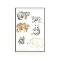 Picture of Bears _GroupedProduct_Rectangle_Portrait_Mini_ _GroupedProduct_Rectangle_Portrait_Canvas_Framed_