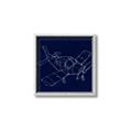 Picture of Airplane Navy I _GroupedProduct_Square_Mini_ _GroupedProduct_Square_Canvas_Framed_