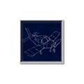 Picture of Airplane Navy I _GroupedProduct_Square_Mini_ _GroupedProduct_Square_Canvas_Framed_