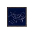 Picture of Airplane Navy I _GroupedProduct_Square_Mini_ _GroupedProduct_Square_Canvas_Framed_