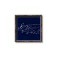 Picture of Airplane Navy II _GroupedProduct_Square_Mini_ _GroupedProduct_Square_Canvas_Framed_