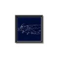 Picture of Airplane Navy II _GroupedProduct_Square_Mini_ _GroupedProduct_Square_Canvas_Framed_