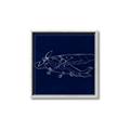 Picture of Airplane Navy II _GroupedProduct_Square_Mini_ _GroupedProduct_Square_Canvas_Framed_