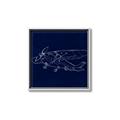 Picture of Airplane Navy II _GroupedProduct_Square_Mini_ _GroupedProduct_Square_Canvas_Framed_