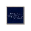 Picture of Airplane Navy II _GroupedProduct_Square_Mini_ _GroupedProduct_Square_Canvas_Framed_