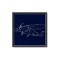 Picture of Airplane Navy II _GroupedProduct_Square_Mini_ _GroupedProduct_Square_Canvas_Framed_