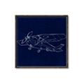 Picture of Airplane Navy II _GroupedProduct_Square_Mini_ _GroupedProduct_Square_Canvas_Framed_