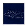 Picture of Airplane Navy II _GroupedProduct_Square_Mini_ _GroupedProduct_Square_Canvas_Framed_