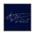 Picture of Airplane Navy II _GroupedProduct_Square_Mini_ _GroupedProduct_Square_Canvas_Framed_