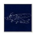 Picture of Airplane Navy II _GroupedProduct_Square_Mini_ _GroupedProduct_Square_Canvas_Framed_