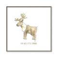 Picture of Wild little Caribou _GroupedProduct_Square_Mini_ _GroupedProduct_Square_Canvas_Framed_