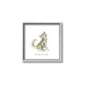 Picture of Stay Wild Wolf _GroupedProduct_Square_Mini_ _GroupedProduct_Square_Canvas_Framed_