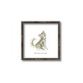 Picture of Stay Wild Wolf _GroupedProduct_Square_Mini_ _GroupedProduct_Square_Canvas_Framed_
