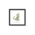 Picture of Stay Wild Wolf _GroupedProduct_Square_Mini_ _GroupedProduct_Square_Canvas_Framed_
