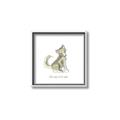 Picture of Stay Wild Wolf _GroupedProduct_Square_Mini_ _GroupedProduct_Square_Canvas_Framed_