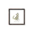 Picture of Stay Wild Wolf _GroupedProduct_Square_Mini_ _GroupedProduct_Square_Canvas_Framed_