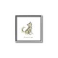 Picture of Stay Wild Wolf _GroupedProduct_Square_Mini_ _GroupedProduct_Square_Canvas_Framed_