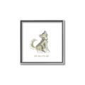 Picture of Stay Wild Wolf _GroupedProduct_Square_Mini_ _GroupedProduct_Square_Canvas_Framed_