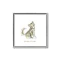 Picture of Stay Wild Wolf _GroupedProduct_Square_Mini_ _GroupedProduct_Square_Canvas_Framed_