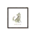 Picture of Stay Wild Wolf _GroupedProduct_Square_Mini_ _GroupedProduct_Square_Canvas_Framed_