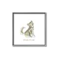 Picture of Stay Wild Wolf _GroupedProduct_Square_Mini_ _GroupedProduct_Square_Canvas_Framed_
