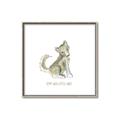 Picture of Stay Wild Wolf _GroupedProduct_Square_Mini_ _GroupedProduct_Square_Canvas_Framed_