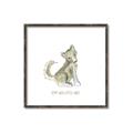 Picture of Stay Wild Wolf _GroupedProduct_Square_Mini_ _GroupedProduct_Square_Canvas_Framed_