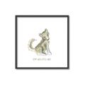 Picture of Stay Wild Wolf _GroupedProduct_Square_Mini_ _GroupedProduct_Square_Canvas_Framed_