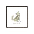 Picture of Stay Wild Wolf _GroupedProduct_Square_Mini_ _GroupedProduct_Square_Canvas_Framed_