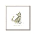 Picture of Stay Wild Wolf _GroupedProduct_Square_Mini_ _GroupedProduct_Square_Canvas_Framed_
