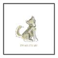 Picture of Stay Wild Wolf _GroupedProduct_Square_Mini_ _GroupedProduct_Square_Canvas_Framed_