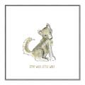 Picture of Stay Wild Wolf _GroupedProduct_Square_Mini_ _GroupedProduct_Square_Canvas_Framed_