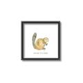 Picture of Stay Busy Beaver _GroupedProduct_Square_Mini_ _GroupedProduct_Square_Canvas_Framed_