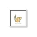 Picture of Stay Busy Beaver _GroupedProduct_Square_Mini_ _GroupedProduct_Square_Canvas_Framed_