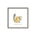 Picture of Stay Busy Beaver _GroupedProduct_Square_Mini_ _GroupedProduct_Square_Canvas_Framed_