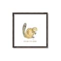 Picture of Stay Busy Beaver _GroupedProduct_Square_Mini_ _GroupedProduct_Square_Canvas_Framed_