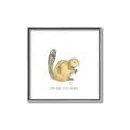 Picture of Stay Busy Beaver _GroupedProduct_Square_Mini_ _GroupedProduct_Square_Canvas_Framed_
