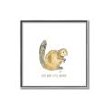 Picture of Stay Busy Beaver _GroupedProduct_Square_Mini_ _GroupedProduct_Square_Canvas_Framed_