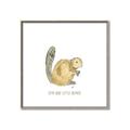Picture of Stay Busy Beaver _GroupedProduct_Square_Mini_ _GroupedProduct_Square_Canvas_Framed_