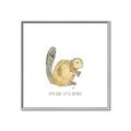 Picture of Stay Busy Beaver _GroupedProduct_Square_Mini_ _GroupedProduct_Square_Canvas_Framed_