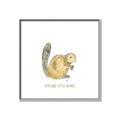 Picture of Stay Busy Beaver _GroupedProduct_Square_Mini_ _GroupedProduct_Square_Canvas_Framed_