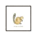 Picture of Stay Busy Beaver _GroupedProduct_Square_Mini_ _GroupedProduct_Square_Canvas_Framed_