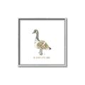 Picture of Clever Little Goose _GroupedProduct_Square_Mini_ _GroupedProduct_Square_Canvas_Framed_