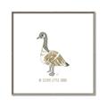 Picture of Clever Little Goose _GroupedProduct_Square_Mini_ _GroupedProduct_Square_Canvas_Framed_
