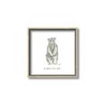 Picture of Be Brave Little Bear _GroupedProduct_Square_Mini_ _GroupedProduct_Square_Canvas_Framed_