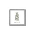 Picture of Be Brave Little Bear _GroupedProduct_Square_Mini_ _GroupedProduct_Square_Canvas_Framed_