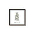 Picture of Be Brave Little Bear _GroupedProduct_Square_Mini_ _GroupedProduct_Square_Canvas_Framed_