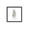 Picture of Be Brave Little Bear _GroupedProduct_Square_Mini_ _GroupedProduct_Square_Canvas_Framed_